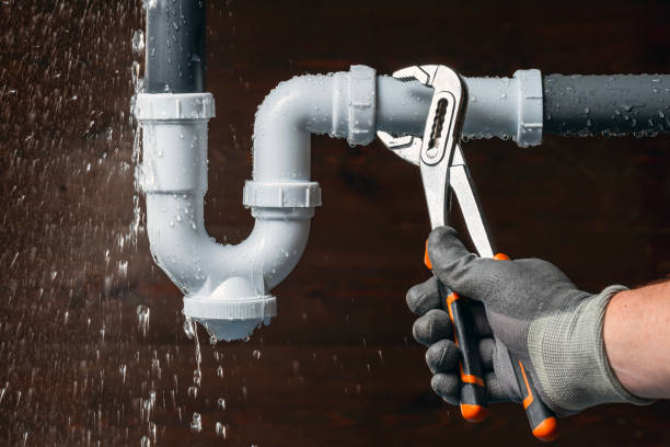 Professional Sewer Line Repair technician working in Worcester, NY